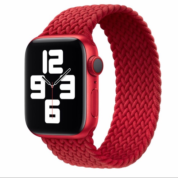 Generic NOT apple brand Accessories New Red Elastic Braided Solo